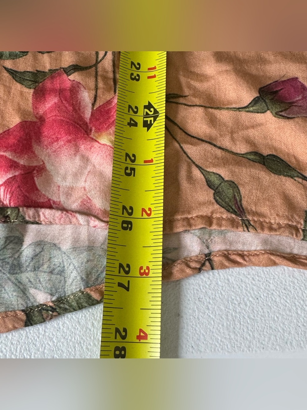 Farm Rio Floral Kimono Top Size XL Tie-back Kimono Sleeves - Picture 14 of 16